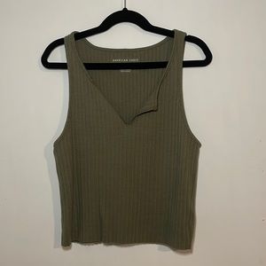 American Eagle Notch Neck Tank Top